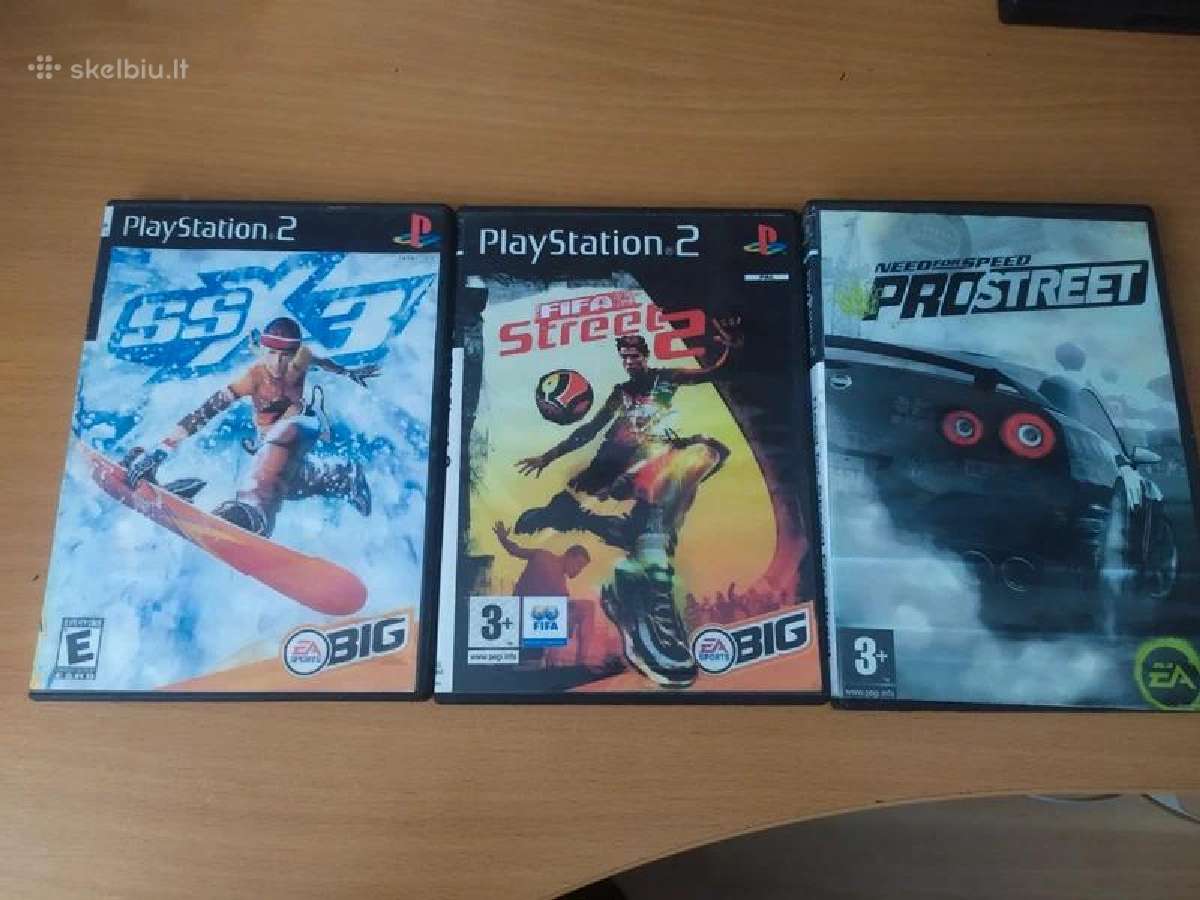 Playstation 2 kompiuteriniai žaidimai - nuotraukos Nr. 4