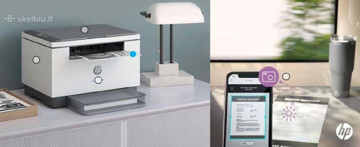 Daugiafunkcis spausdintuvas Hp Laserjet Mfp M234dw - nuotraukos Nr. 3