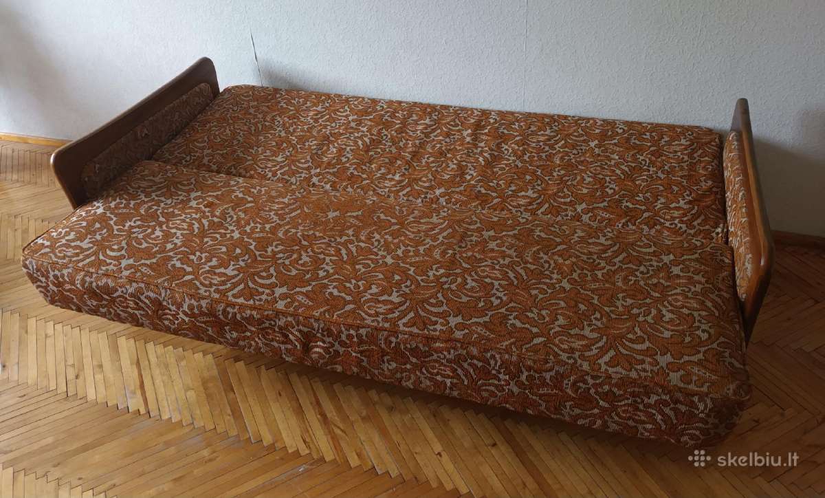 Sofa-lova su patalynės dėže - nuotraukos Nr. 2
