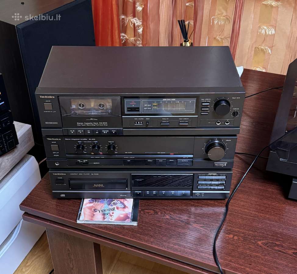 Parduodamas vintažinis Technics audio komplektas - nuotraukos Nr. 8