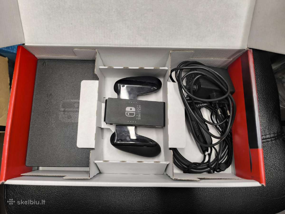 Atrištas Nintendo Switch V2 256gb 29 žaidimai - nuotraukos Nr. 5