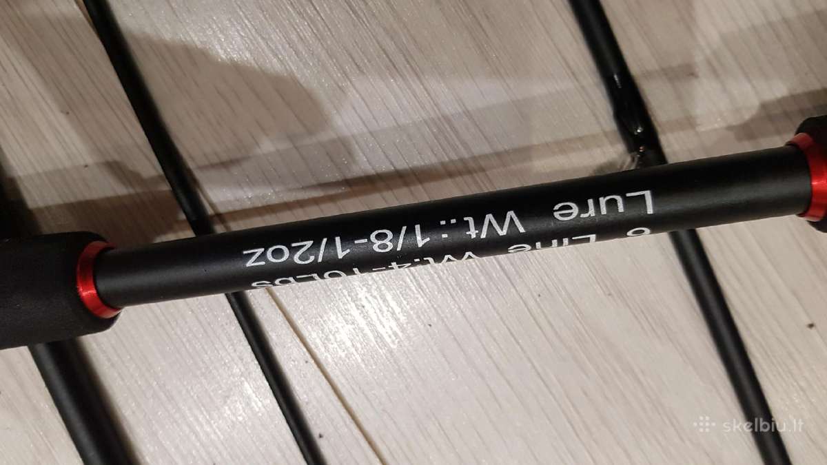 Spiningas teleskopinis ultra light su multiplik - nuotraukos Nr. 29
