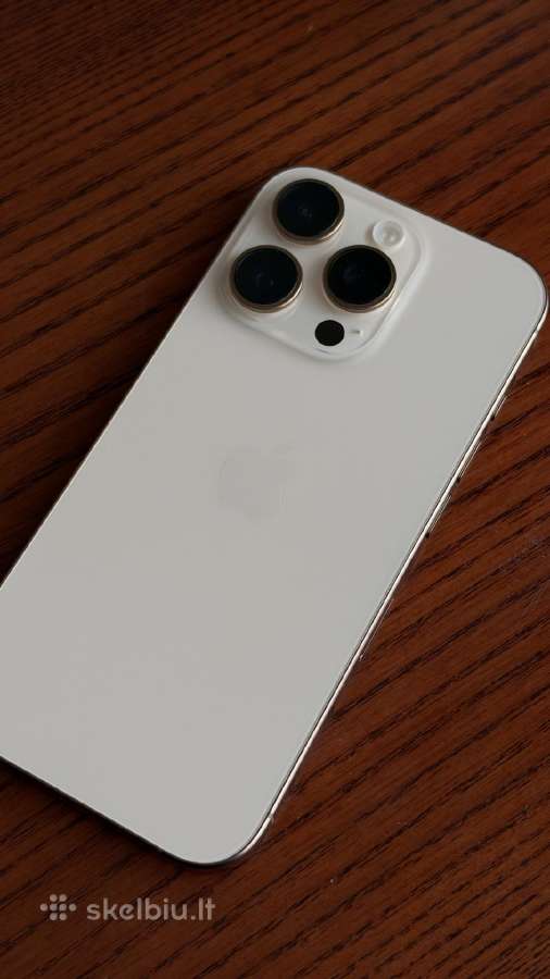 iPhone 16 pro 512g Desert titan - nuotraukos Nr. 3