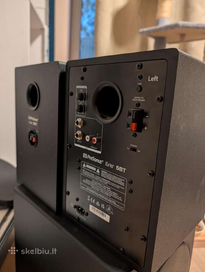 Presonus Eris 5bt 2nd Gen kolonėlės su Bluetooth - nuotraukos Nr. 3