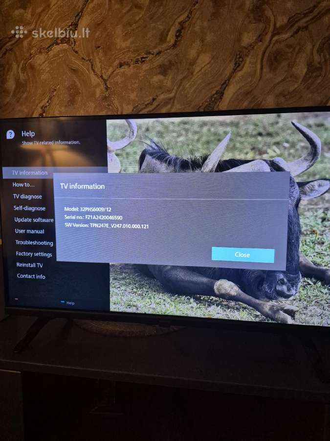 Philips 32" Smart TV 32phs6009/12 – kaip naujas - nuotraukos Nr. 7