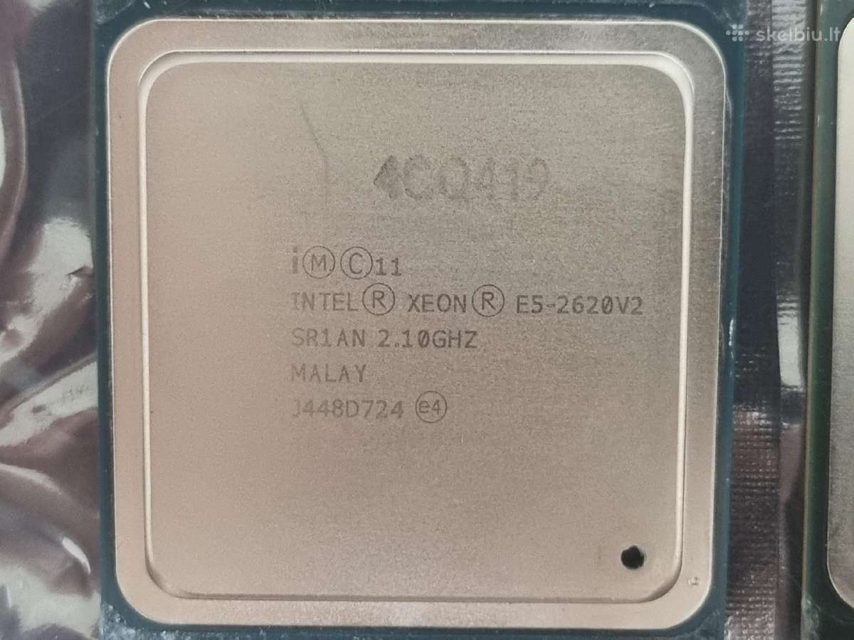 Xeon 2620v2, 2640 - 5 eu - nuotraukos Nr. 2