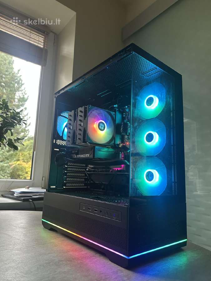 **r7-7700x 32gb Rtx 4070ti** žaidimų kompiuteris - nuotraukos Nr. 2