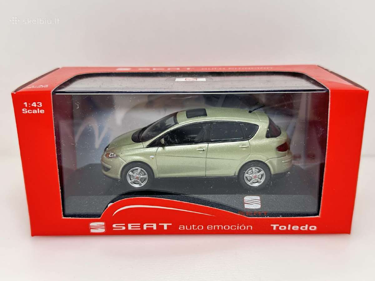 Seat Toledo 2004 žalia 1:43 Fischer - nuotraukos Nr. 2
