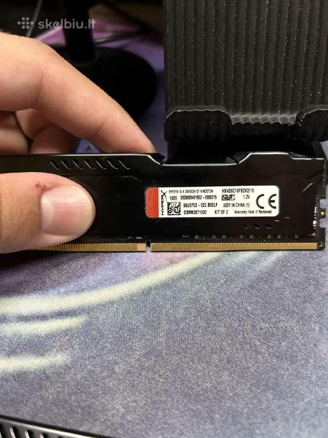 RAM Hyperx Ddr4 8x2 - nuotraukos Nr. 2