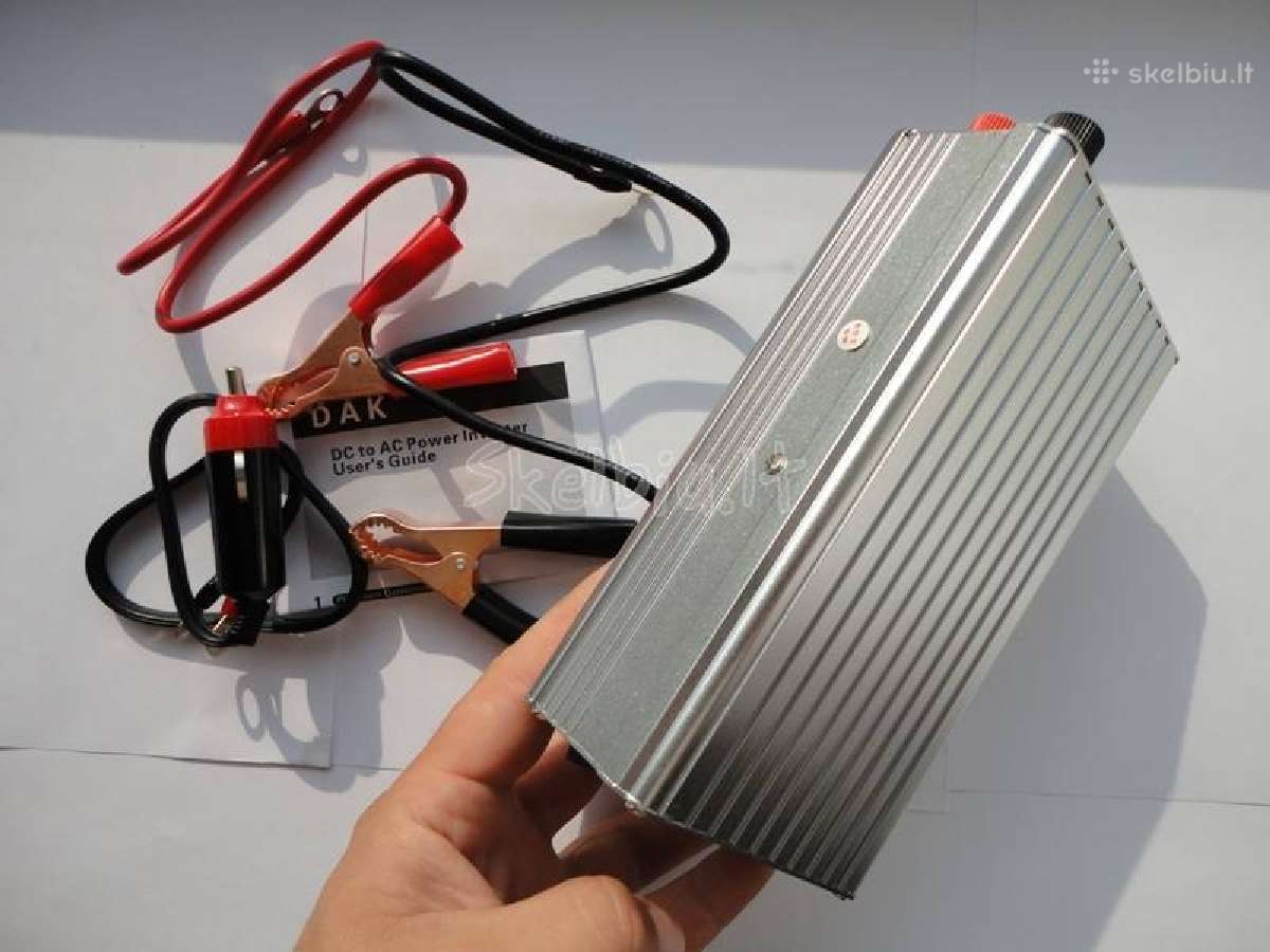 Konverteriai 220v, Itampos keitikliai 12v-24v-220v - nuotraukos Nr. 8