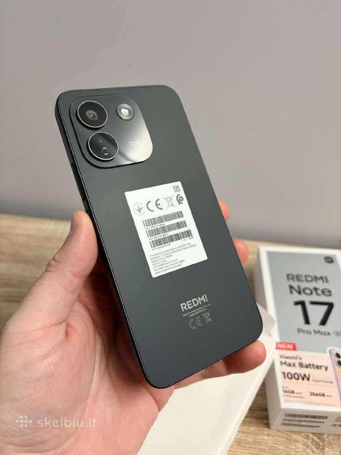Naujas! Redmi Note 17 Pro Max 5G, 256/8gb - nuotraukos Nr. 2
