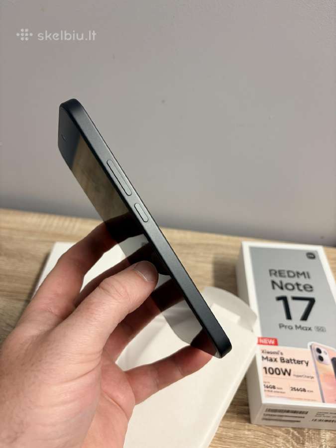 Naujas! Redmi Note 17 Pro Max 5G, 256/8gb - nuotraukos Nr. 4