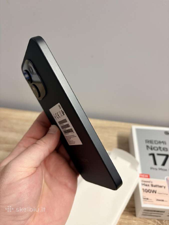Naujas! Redmi Note 17 Pro Max 5G, 256/8gb - nuotraukos Nr. 6