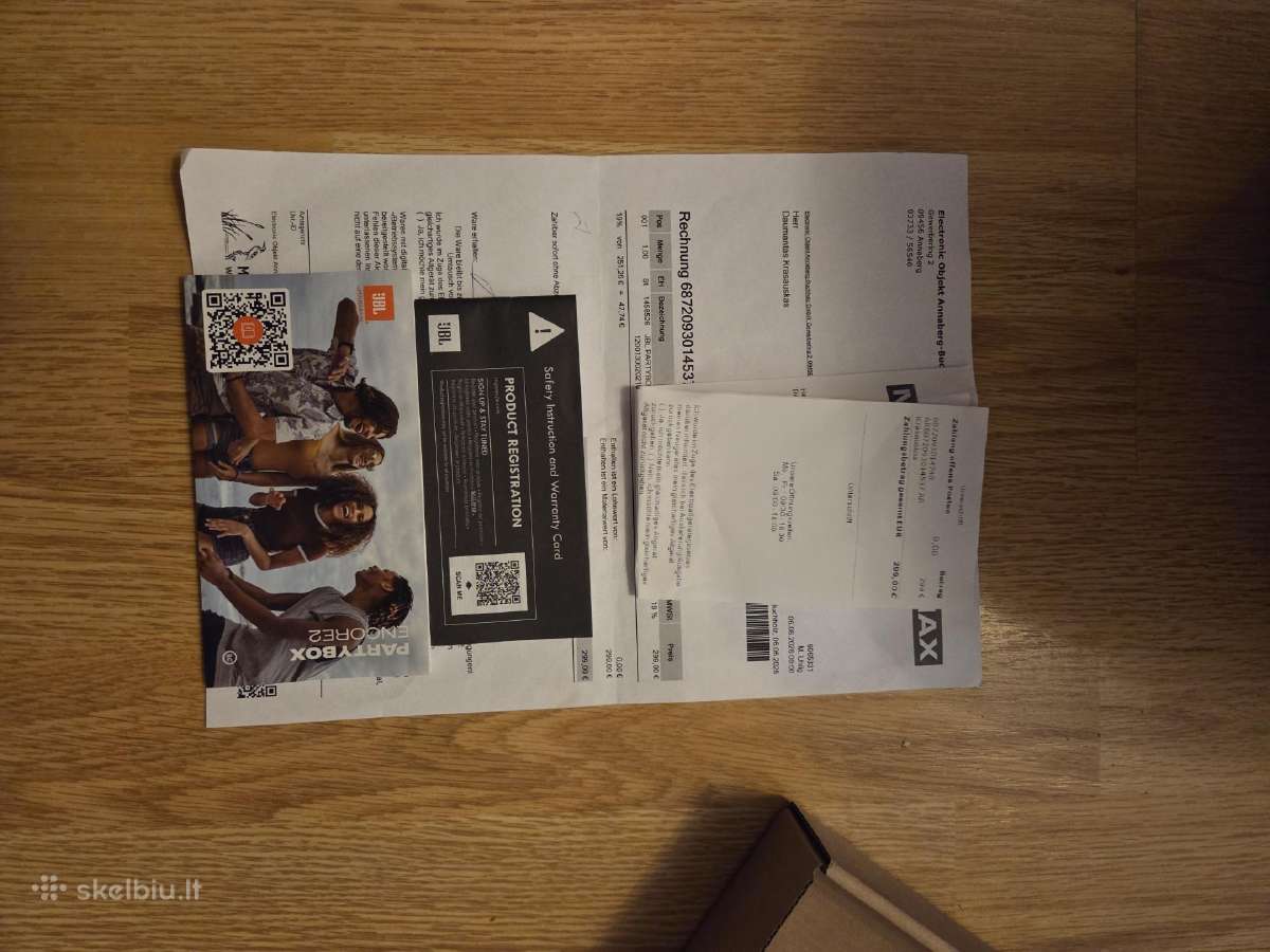 Parduodu Jbl partybox encore2 - nuotraukos Nr. 8