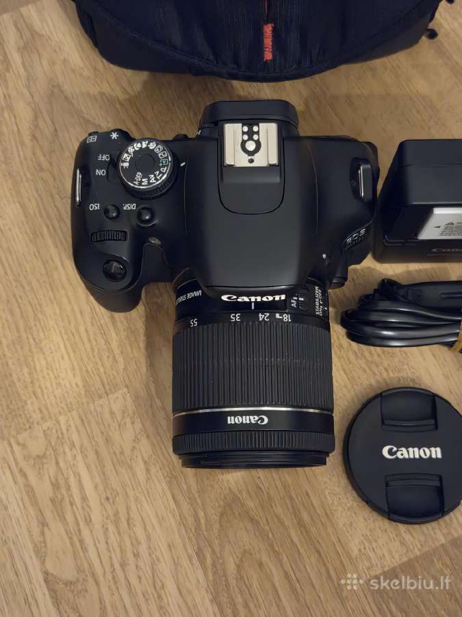 Canon EOS 600d / Dslr / 18-55mm / 13k kadrų - nuotraukos Nr. 5