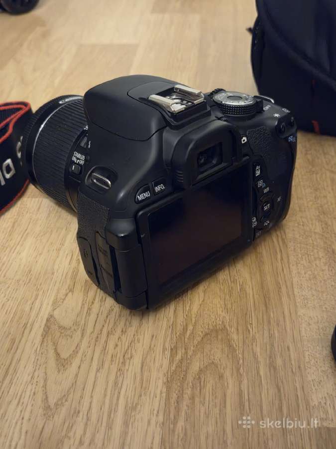 Canon EOS 600d / Dslr / 18-55mm / 13k kadrų - nuotraukos Nr. 6