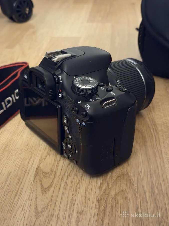 Canon EOS 600d / Dslr / 18-55mm / 13k kadrų - nuotraukos Nr. 7