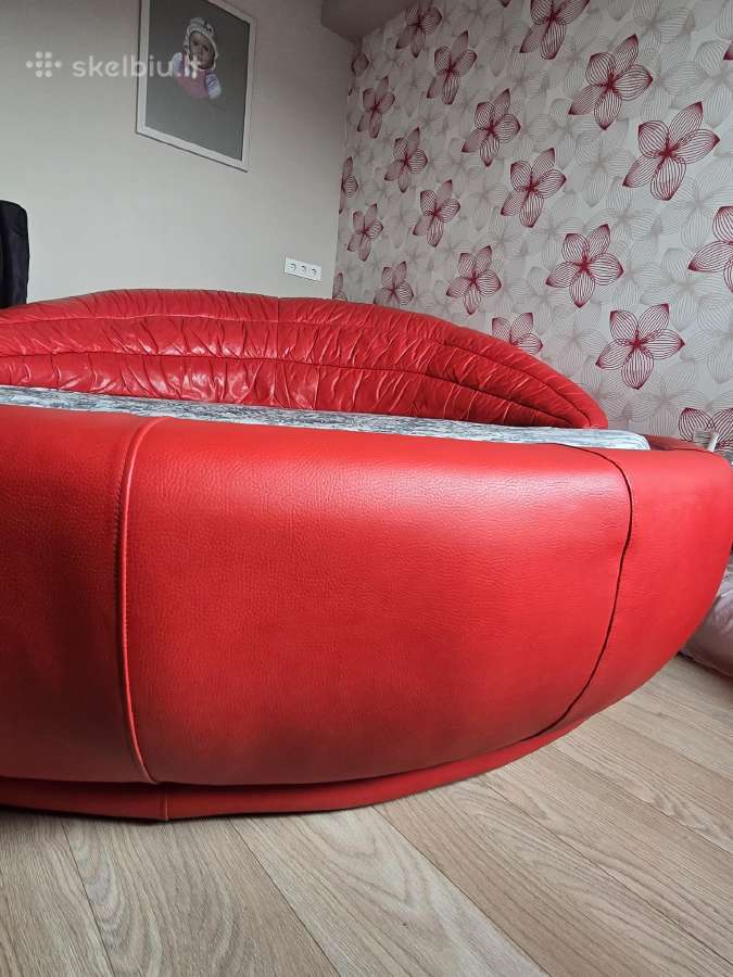 Apvali lova dvigulė. Vilnius. - nuotraukos Nr. 6