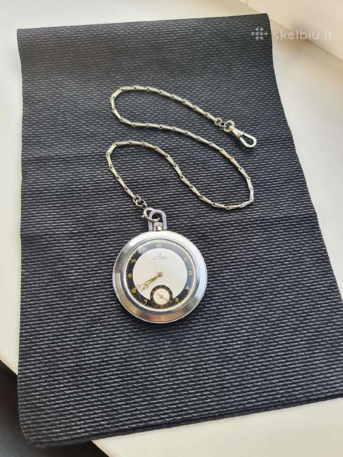 Omega Fab . Suisse kišeninis laikrodis - nuotraukos Nr. 2