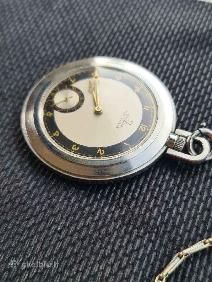 Omega Fab . Suisse kišeninis laikrodis - nuotraukos Nr. 4