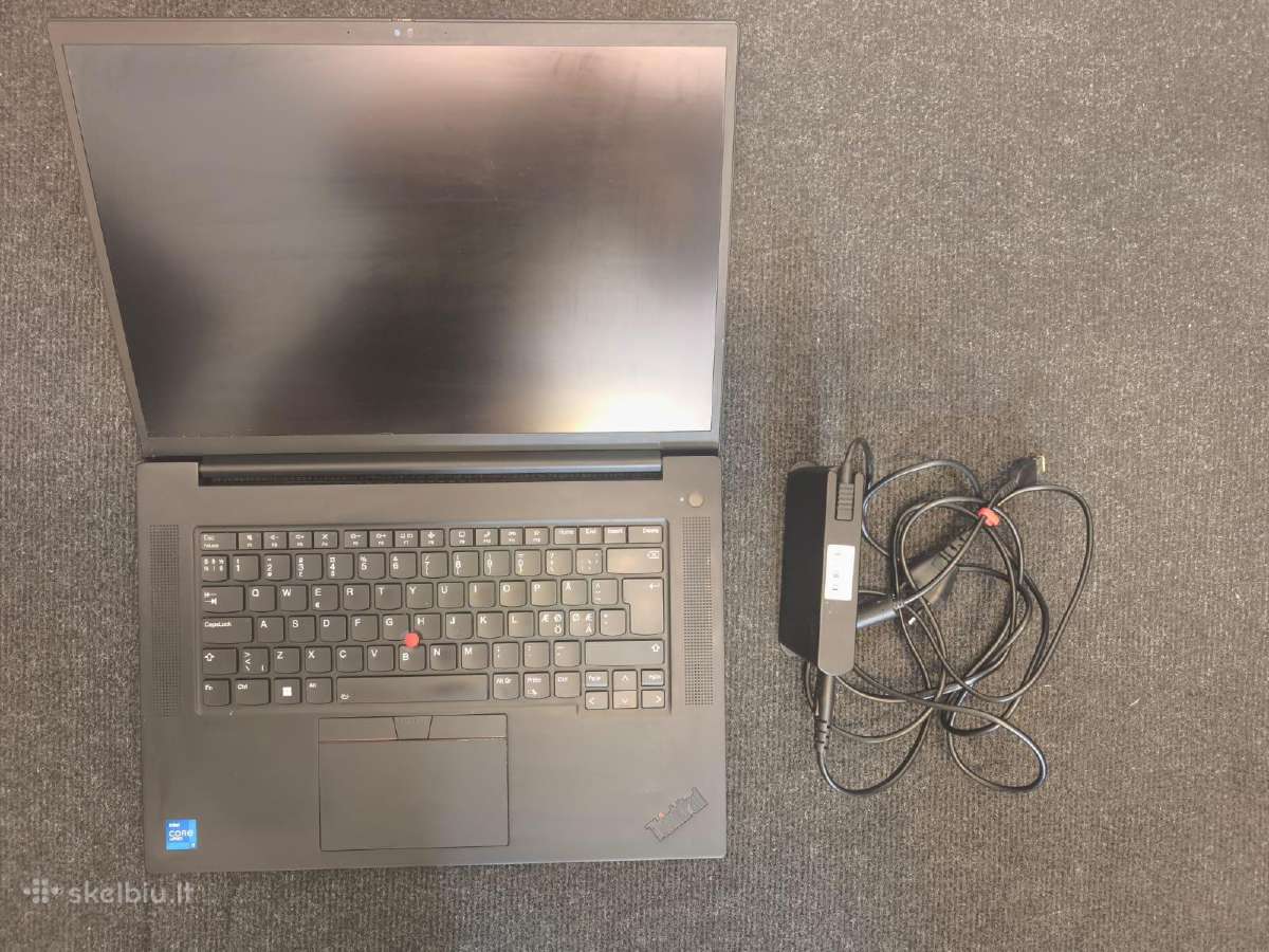 Lenovo Thinkpad P1 Gen 4 i7-11850h Rtx A3000 6gb 2 - nuotraukos Nr. 5