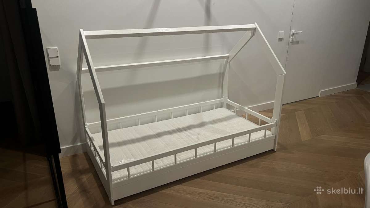 Montessori lova 160x90 cm su Lonas čiužiniu - nuotraukos Nr. 2