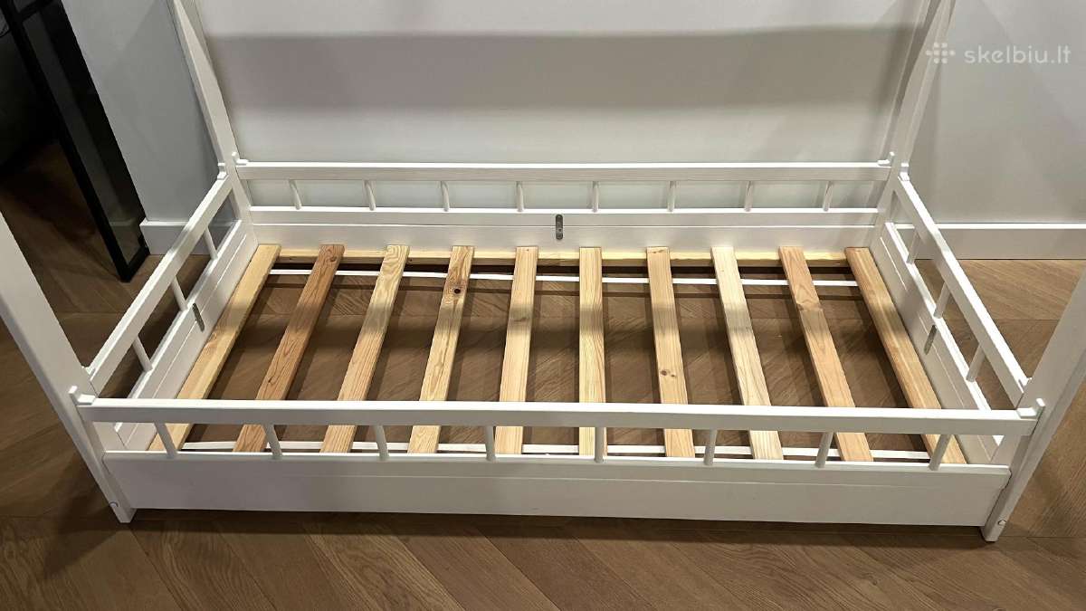 Montessori lova 160x90 cm su Lonas čiužiniu - nuotraukos Nr. 8