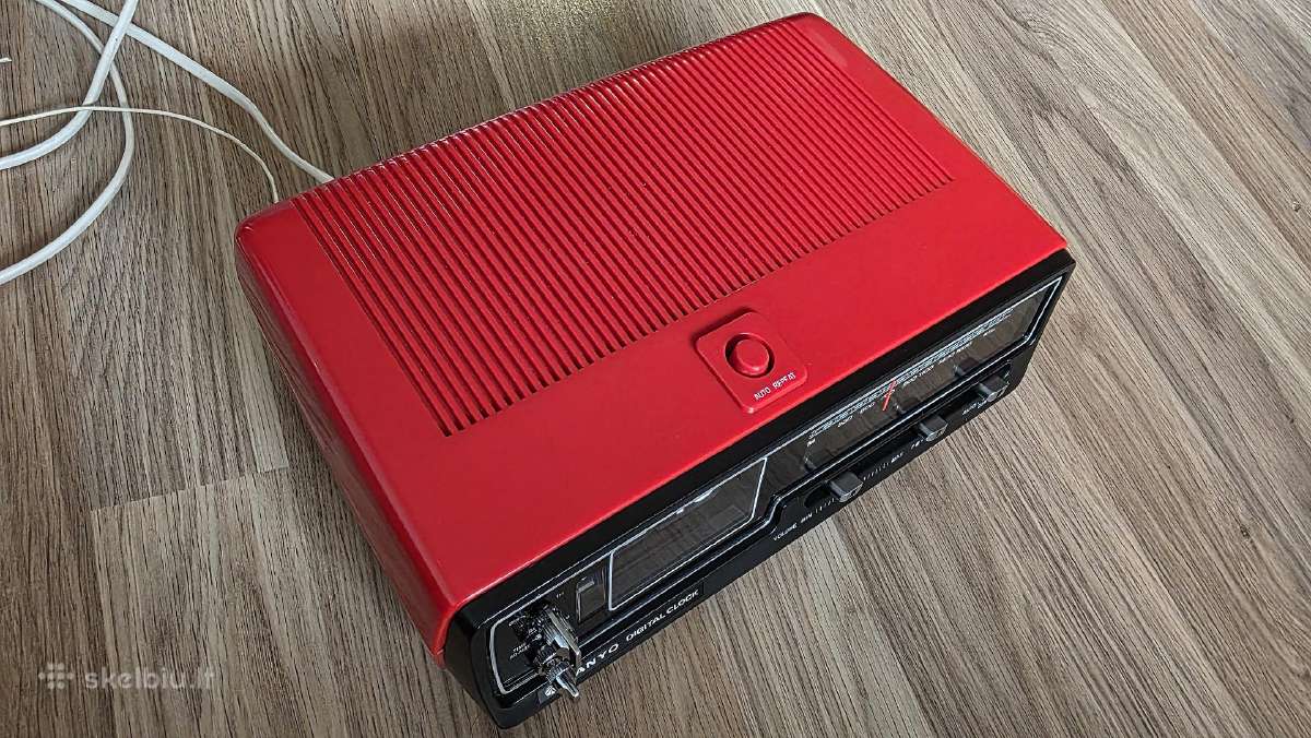 Sanyo Rm5320 vintage Flip Clock / radijas - nuotraukos Nr. 5