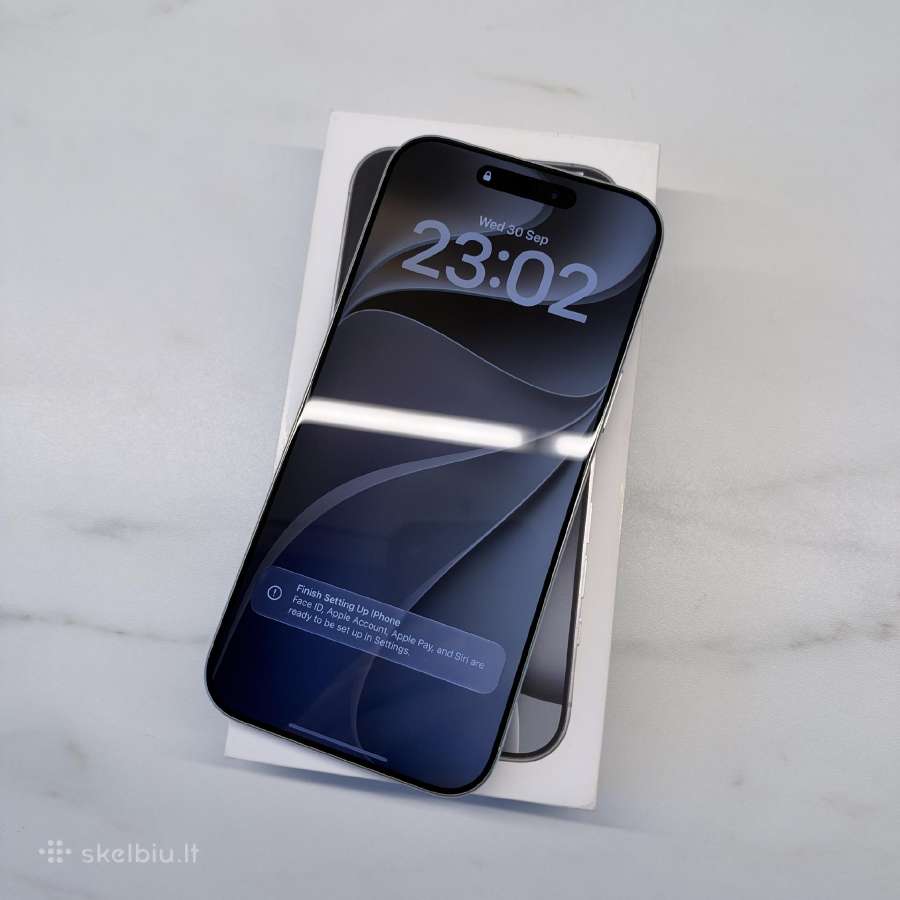 iPhone 16 pro max White Titanium/ 256 GB - nuotraukos Nr. 2