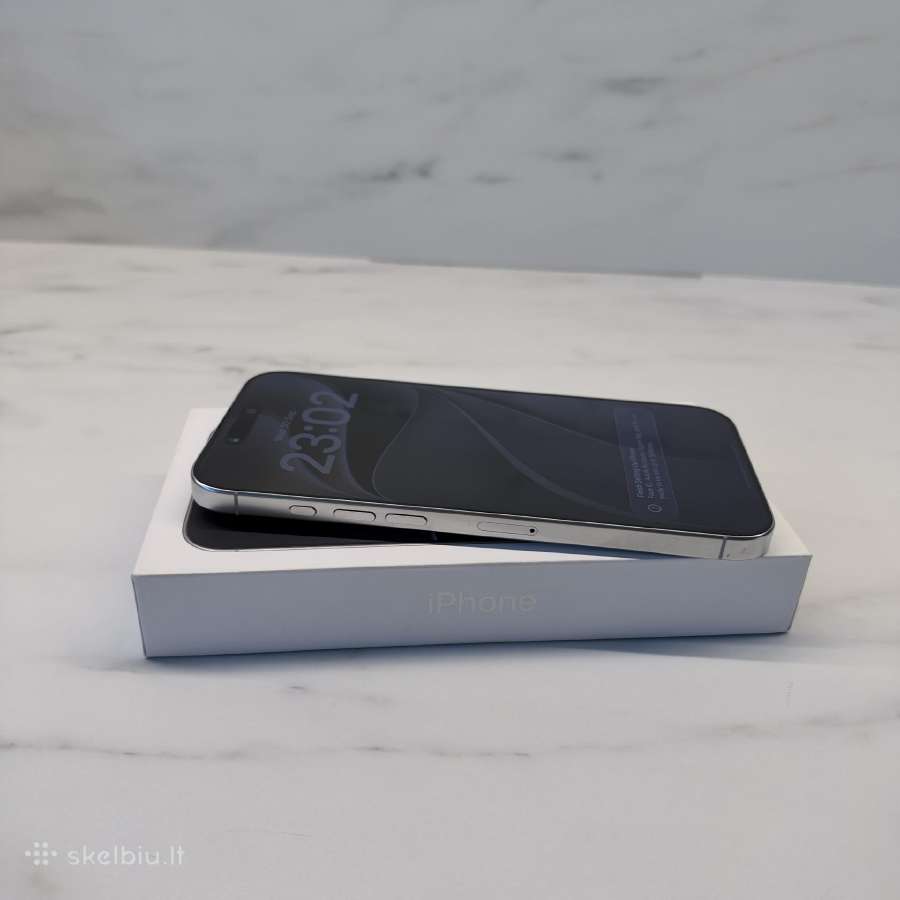 iPhone 16 pro max White Titanium/ 256 GB - nuotraukos Nr. 4
