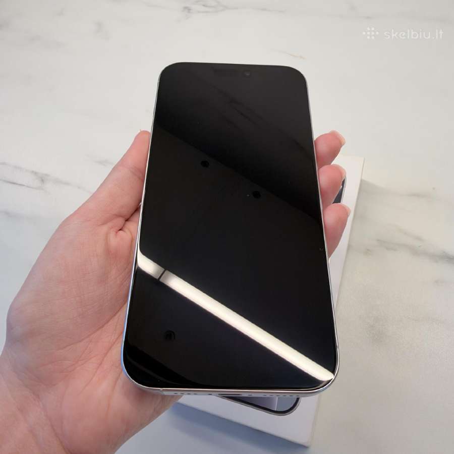 iPhone 16 pro max White Titanium/ 256 GB - nuotraukos Nr. 9