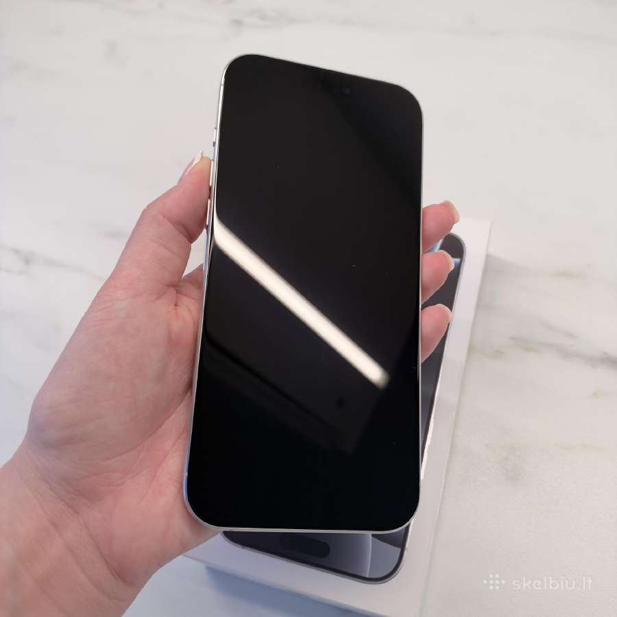 iPhone 16 pro max White Titanium/ 256 GB - nuotraukos Nr. 10