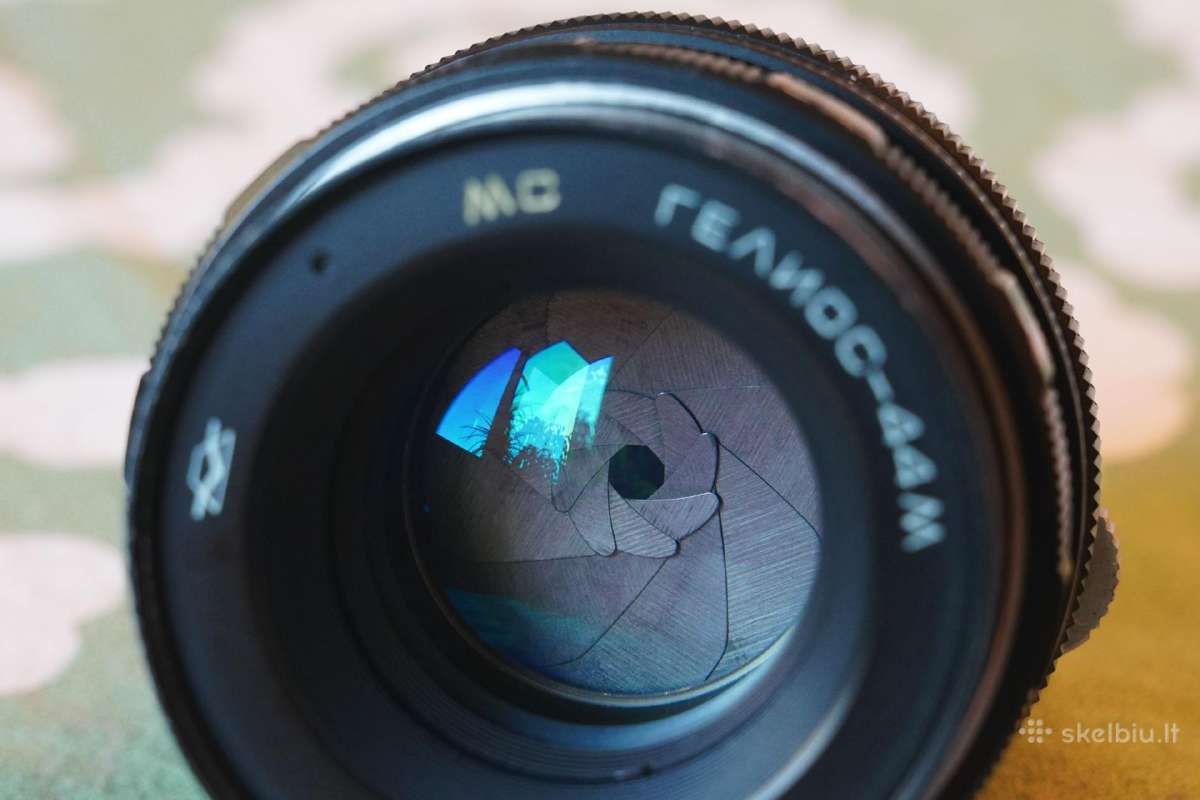 Objektyvas Helios 44m 58mm F2 Mc - nuotraukos Nr. 4
