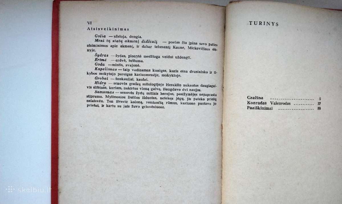 A. Mickevičius. Gražina. Konradas Valenrodas - nuotraukos Nr. 12