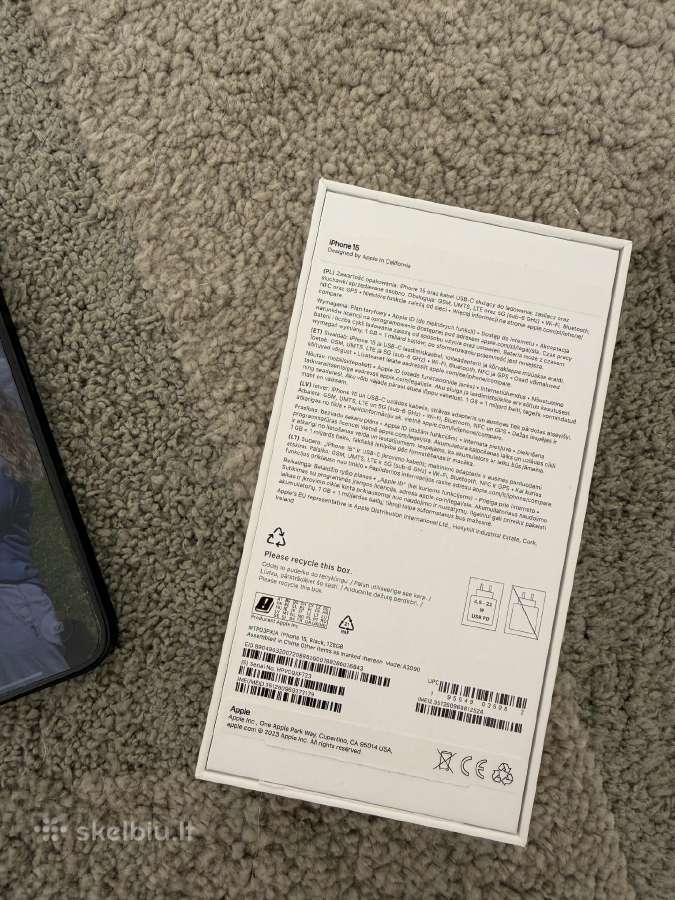 iPhone 15 128gb - nuotraukos Nr. 2
