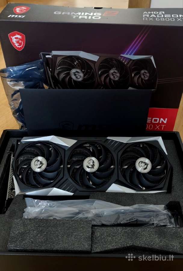 Msi Rx 6800xt Gaming Z 16gb - nuotraukos Nr. 2