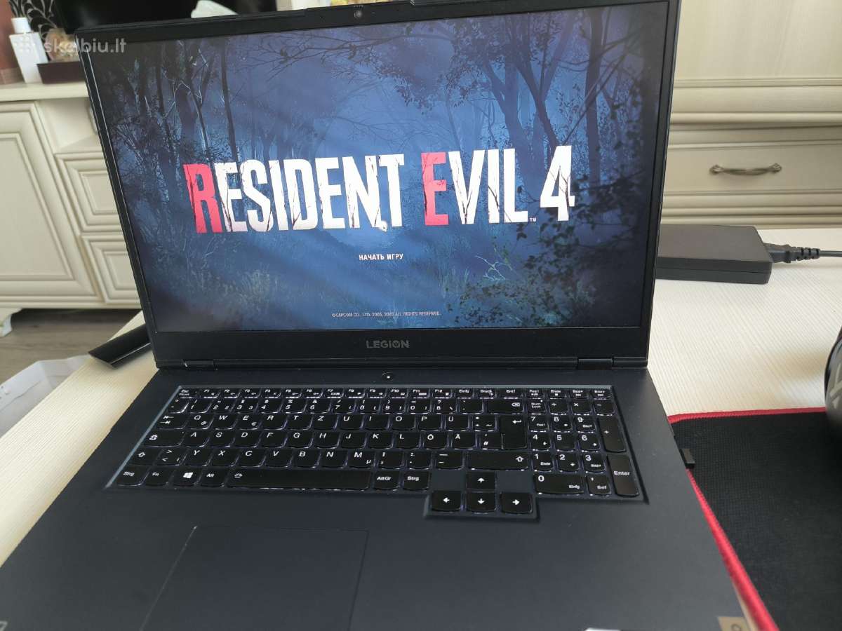 Lenovo Legion 5 17"144hz/ryzen5/16gb/rtx3060/512 - nuotraukos Nr. 3