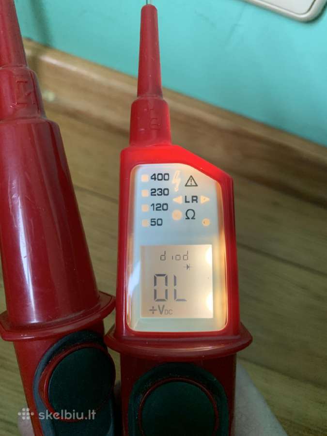 Įtampos testeris Benning Duspol Digital - nuotraukos Nr. 4