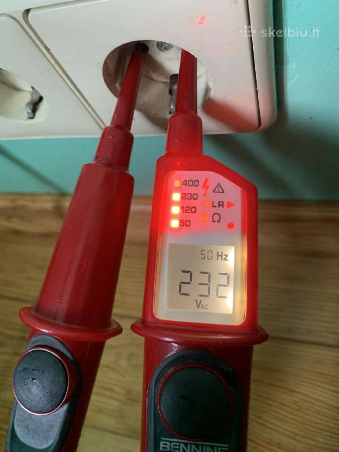 Įtampos testeris Benning Duspol Digital - nuotraukos Nr. 3