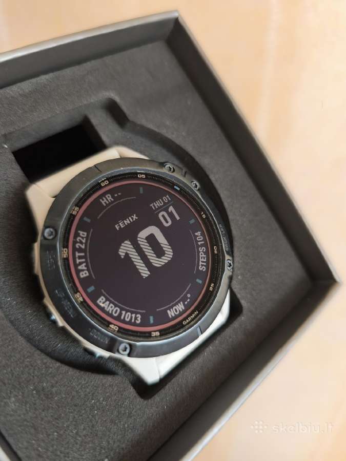 Garmin Fenix 6 pro solar - nuotraukos Nr. 3