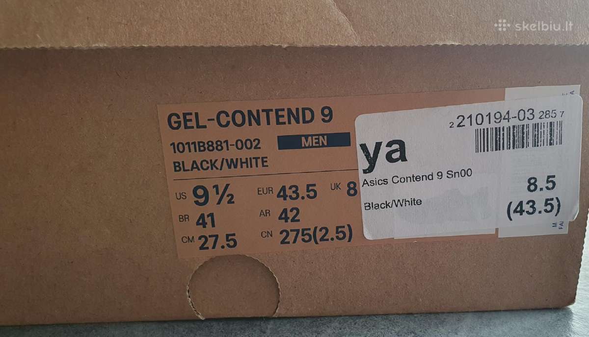 Asics Gel-contend 9 - nuotraukos Nr. 6