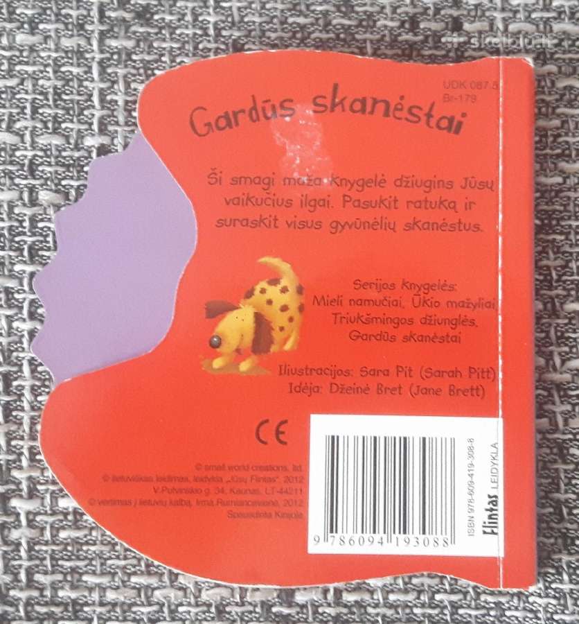 Knyga vaikams ''Gardūs skanėstai'' - nuotraukos Nr. 2
