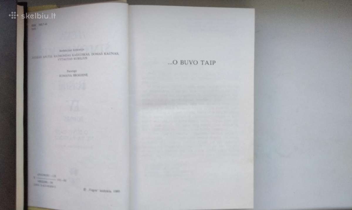 I. Simonaitytė. O buvo taip. Ne ta pastogė - nuotraukos Nr. 3