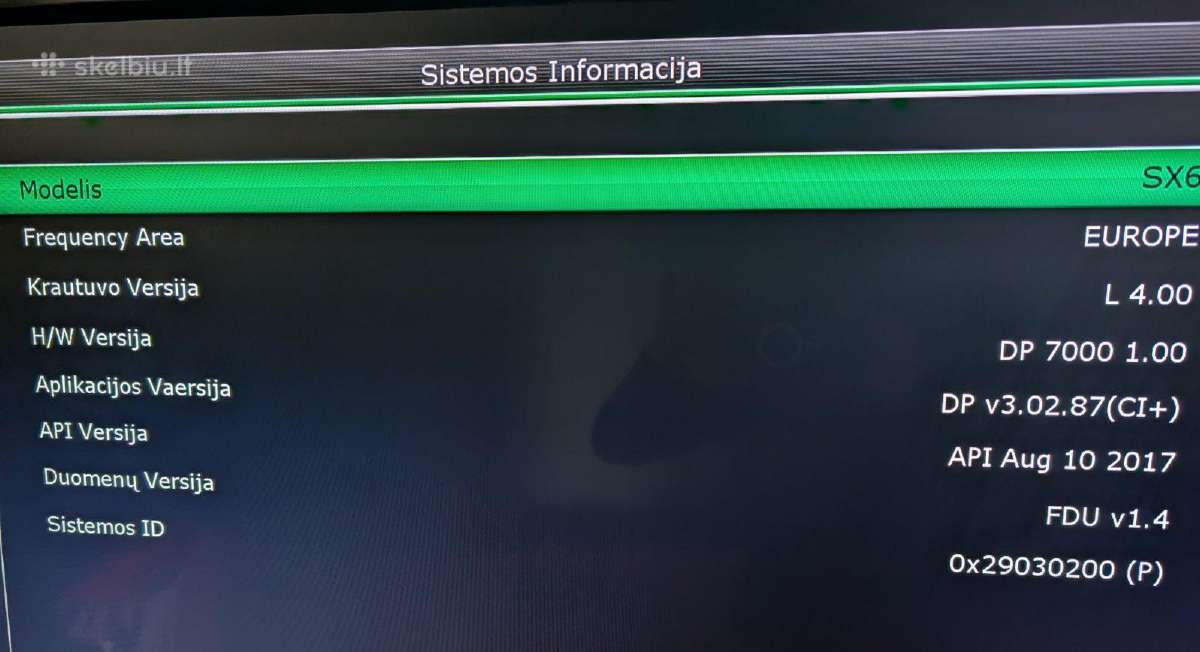 Openbox sx6 palydovinis imtuvas - nuotraukos Nr. 5