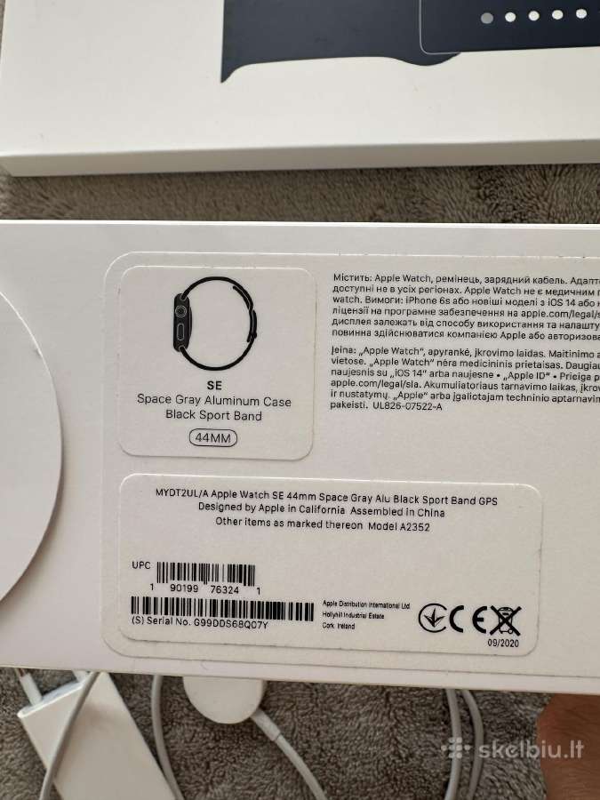 Apple watch Se Gen1 - nuotraukos Nr. 5