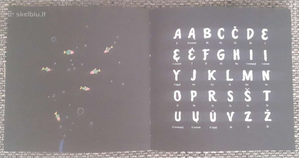 Knyga vaikams ''Jūros Abc'' - nuotraukos Nr. 3