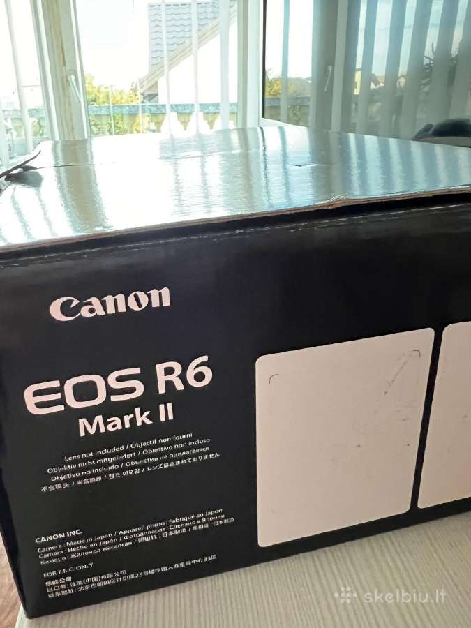 Canon EOS R6 Mark II Su objektyvu - nuotraukos Nr. 5