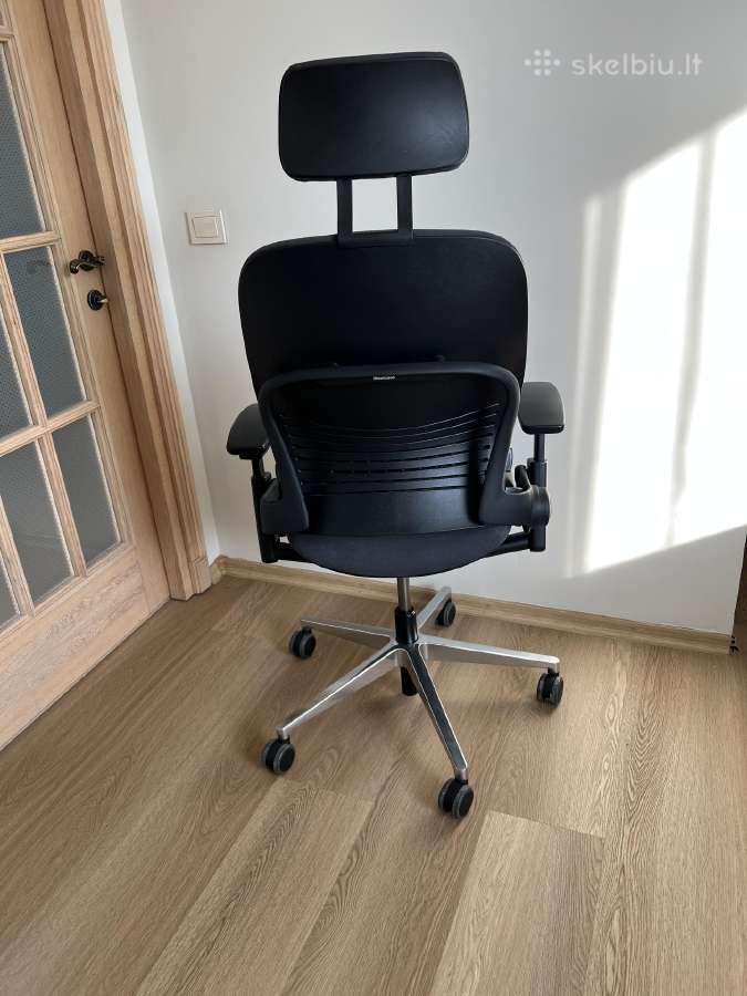 Steelcase Leap Task Chair Standard with headrest - nuotraukos Nr. 3