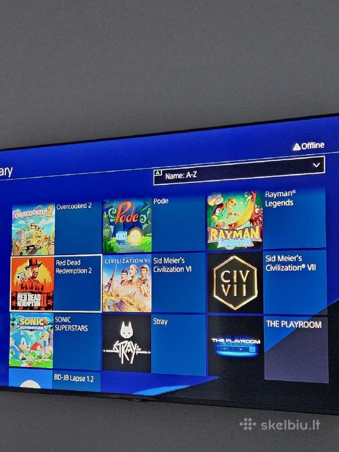 Ps4 Pro 1tb + 2 pulteliai Jailbreak / Goldhen - nuotraukos Nr. 3