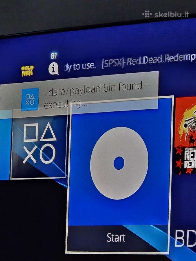 Ps4 Pro 1tb + 2 pulteliai Jailbreak / Goldhen - nuotraukos Nr. 7